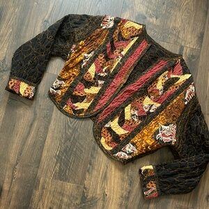 Vintage crop jacket